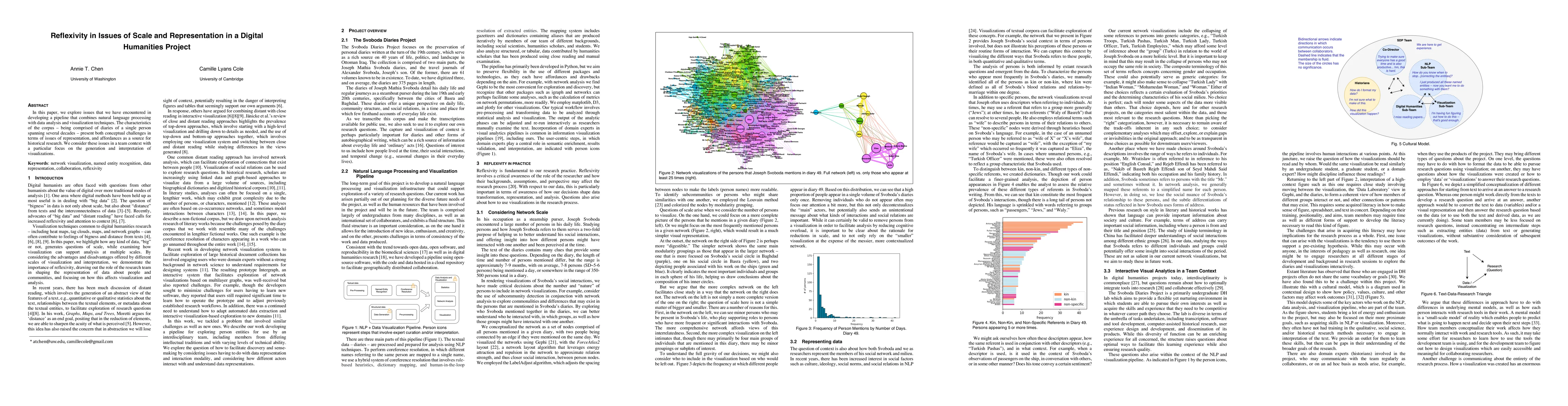Thumbnail for Reflexivity in Issues of Scale and Representation in a Digital
  Humanities Project