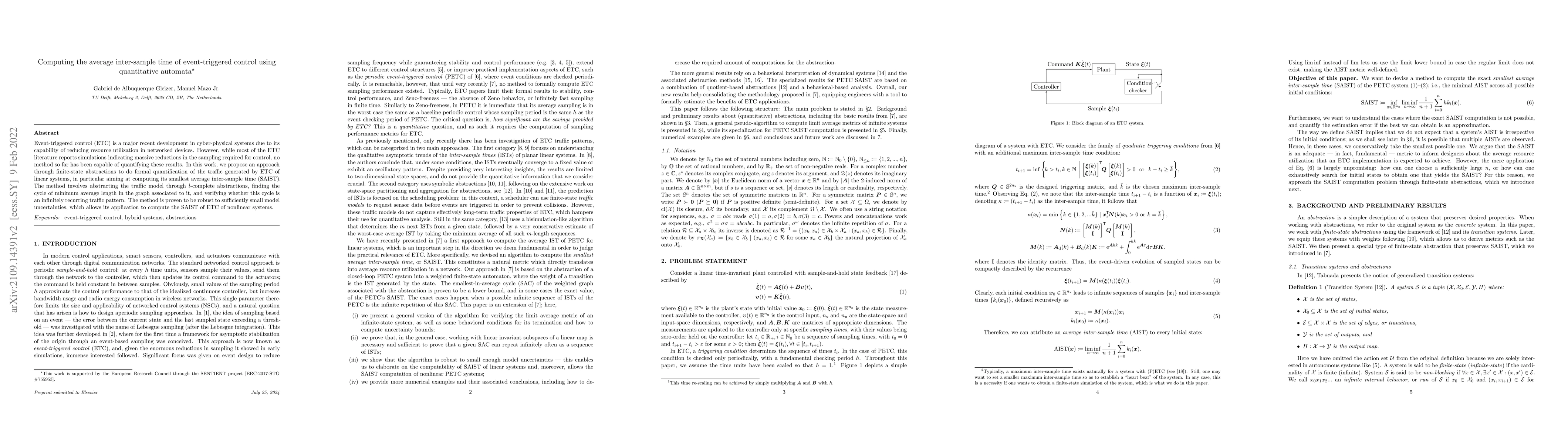 Thumbnail for Computing the average inter-sample time of event-triggered control using
  quantitative automata