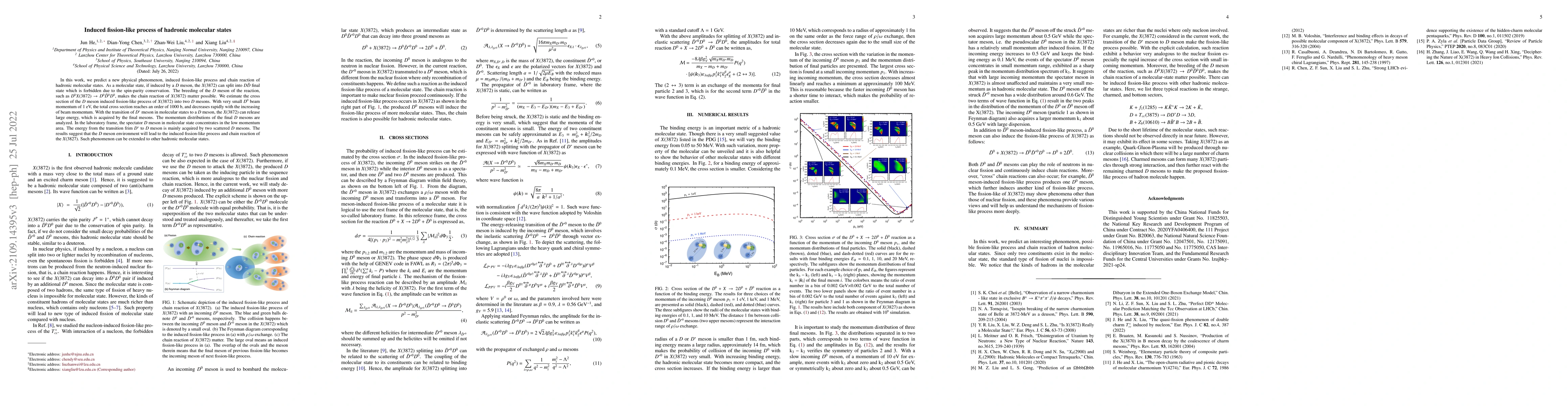 Thumbnail for Induced fission-like process of hadronic molecular states