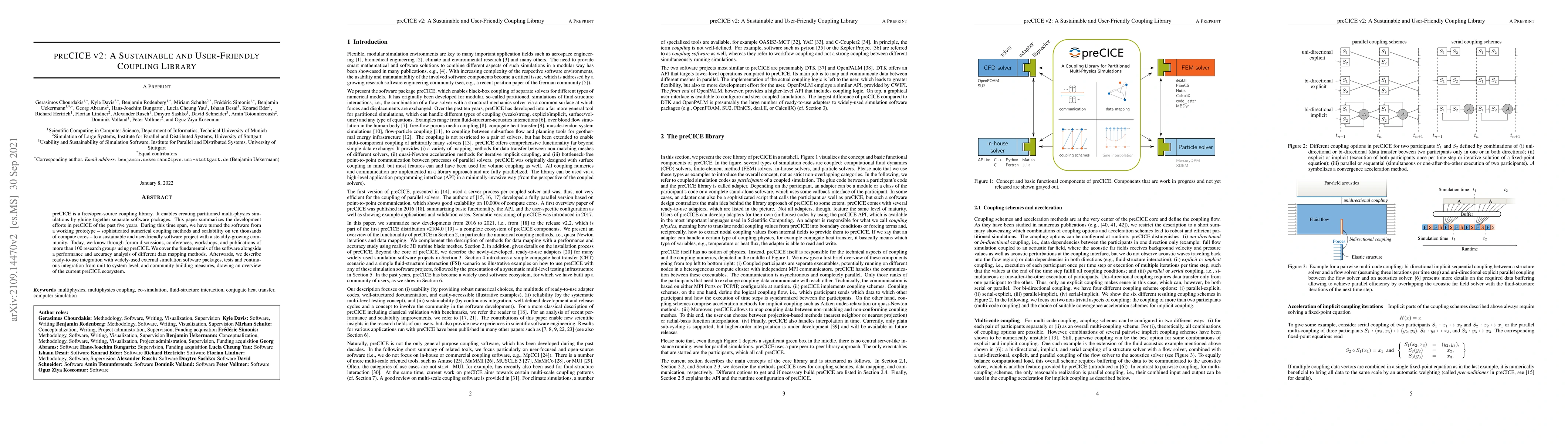 Thumbnail for preCICE v2: A Sustainable and User-Friendly Coupling Library