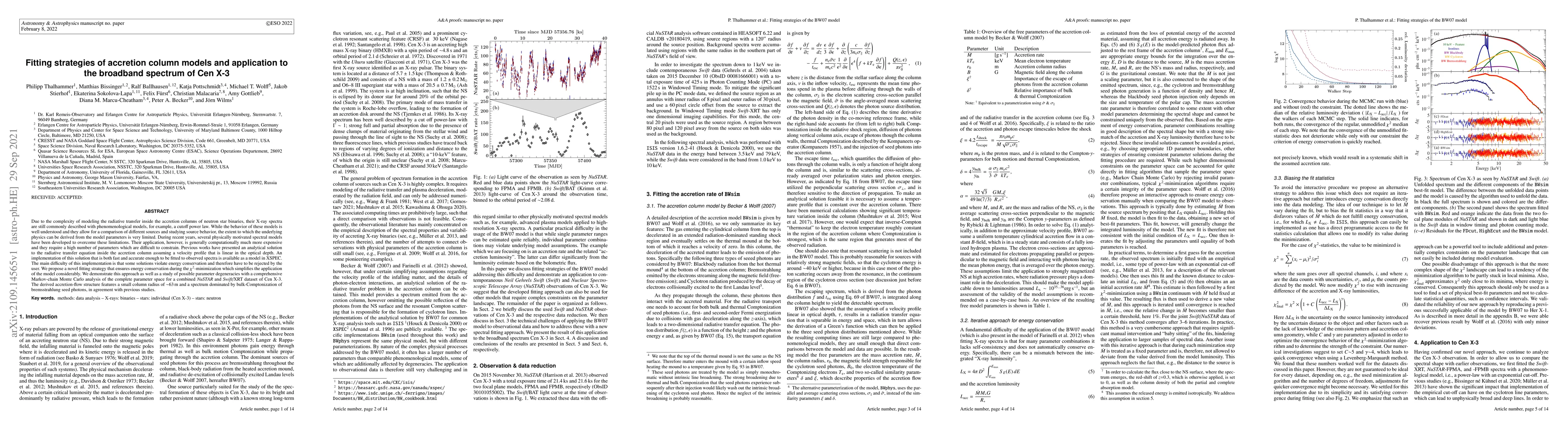 Thumbnail for Fitting strategies of accretion column models and application to the
  broadband spectrum of Cen X-3