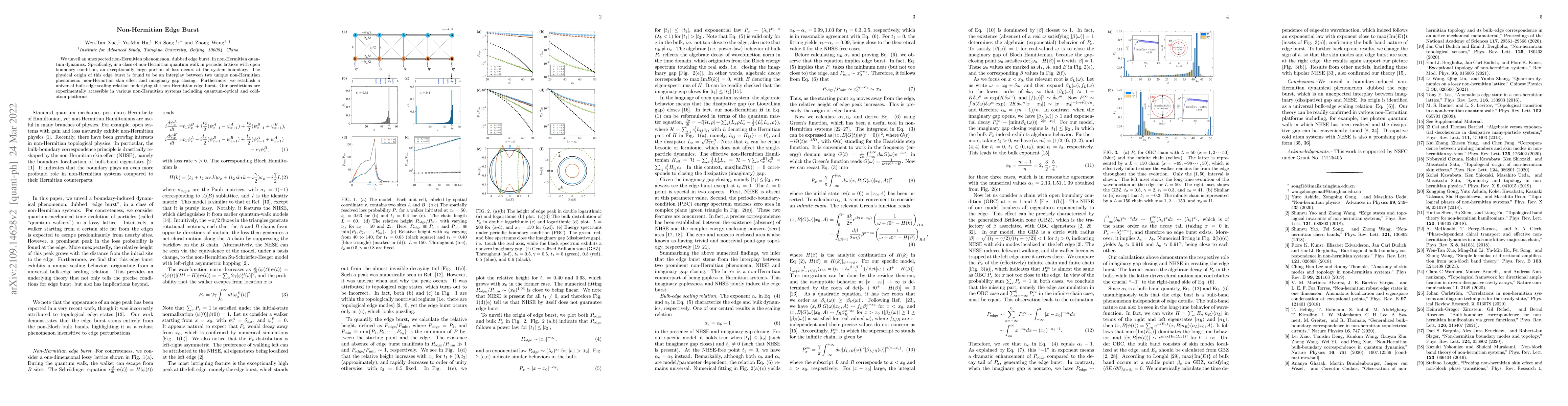 Thumbnail for Non-Hermitian Edge Burst