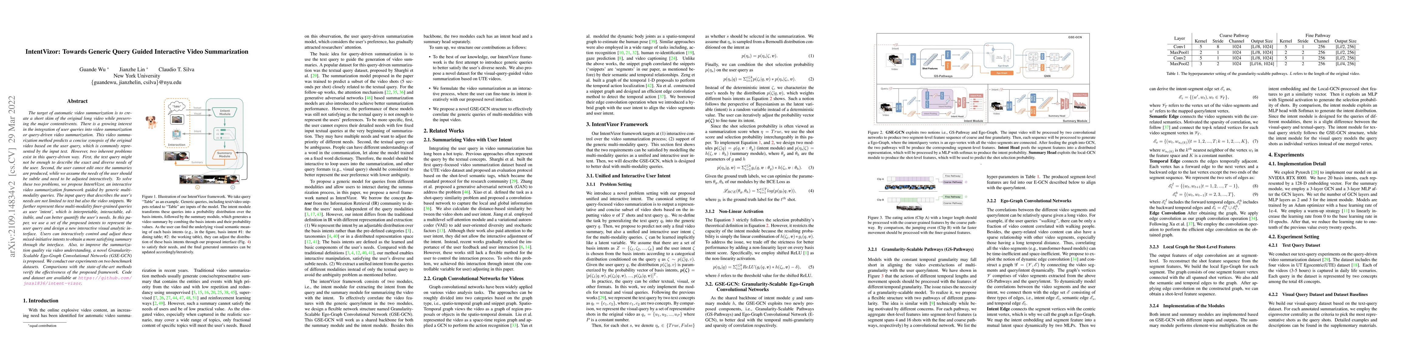 Thumbnail for IntentVizor: Towards Generic Query Guided Interactive Video
  Summarization