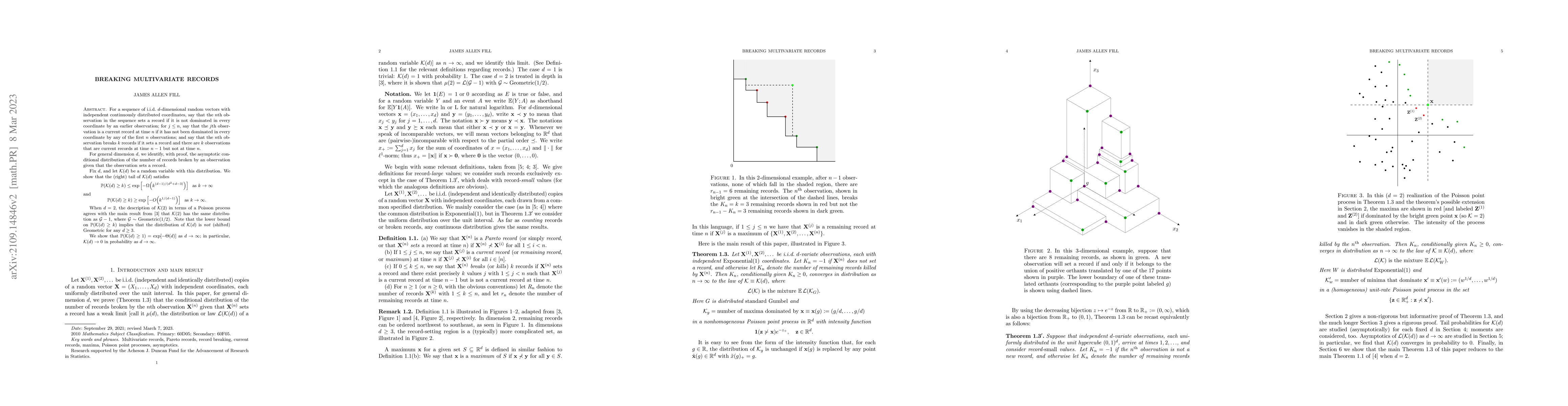 Thumbnail for Breaking Multivariate Records