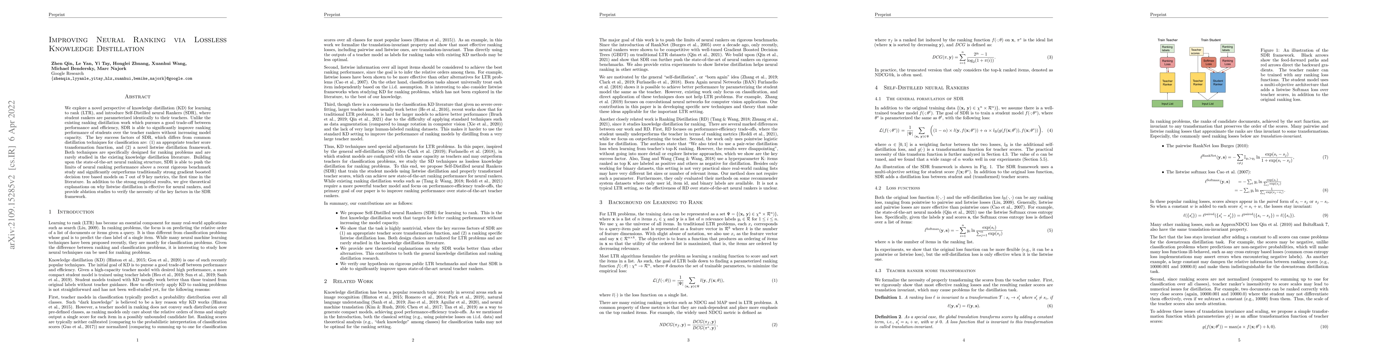 Thumbnail for Improving Neural Ranking via Lossless Knowledge Distillation