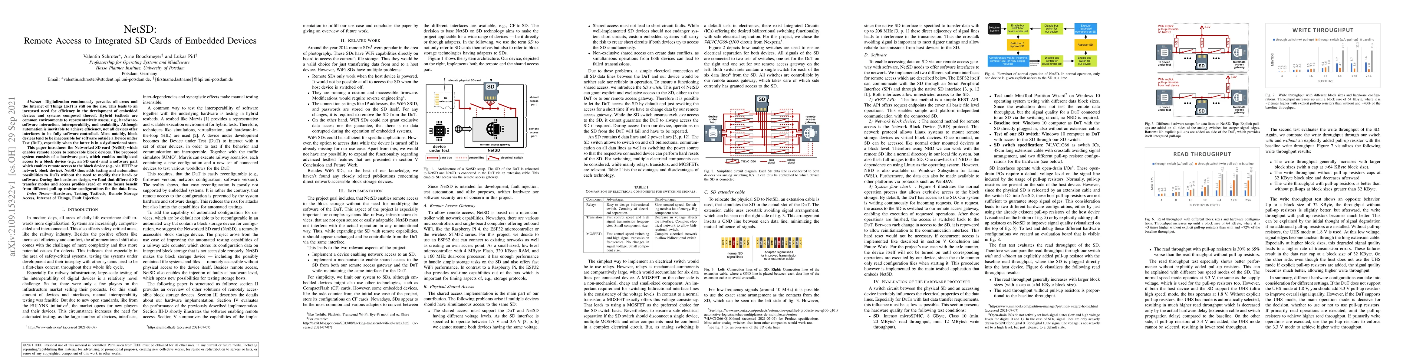 Thumbnail for NetSD: Remote Access to Integrated SD Cards of Embedded Devices