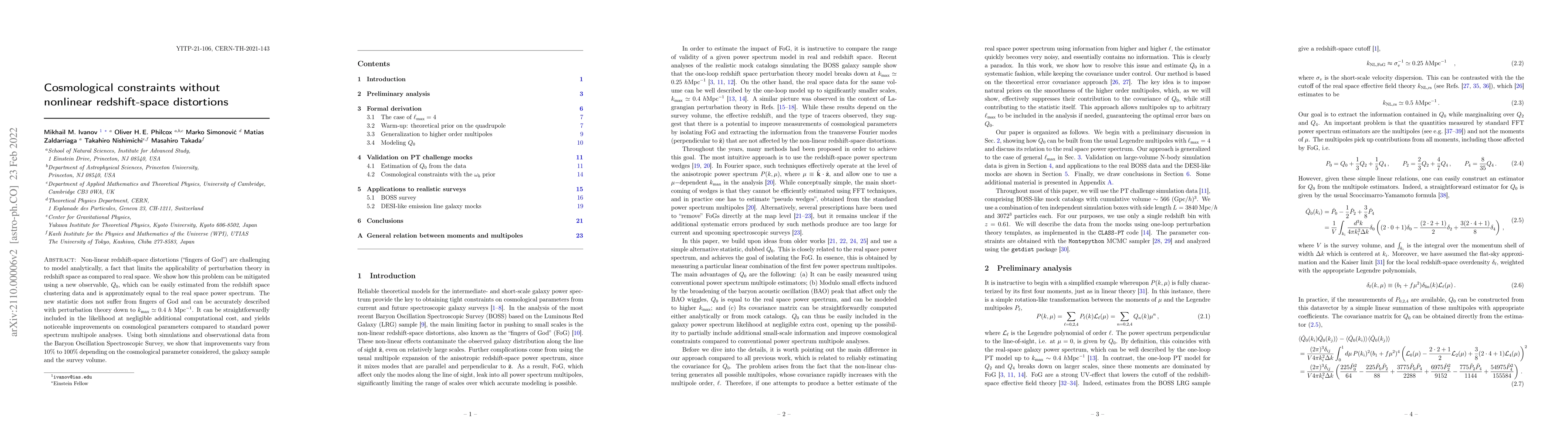 Thumbnail for Cosmological constraints without fingers of God