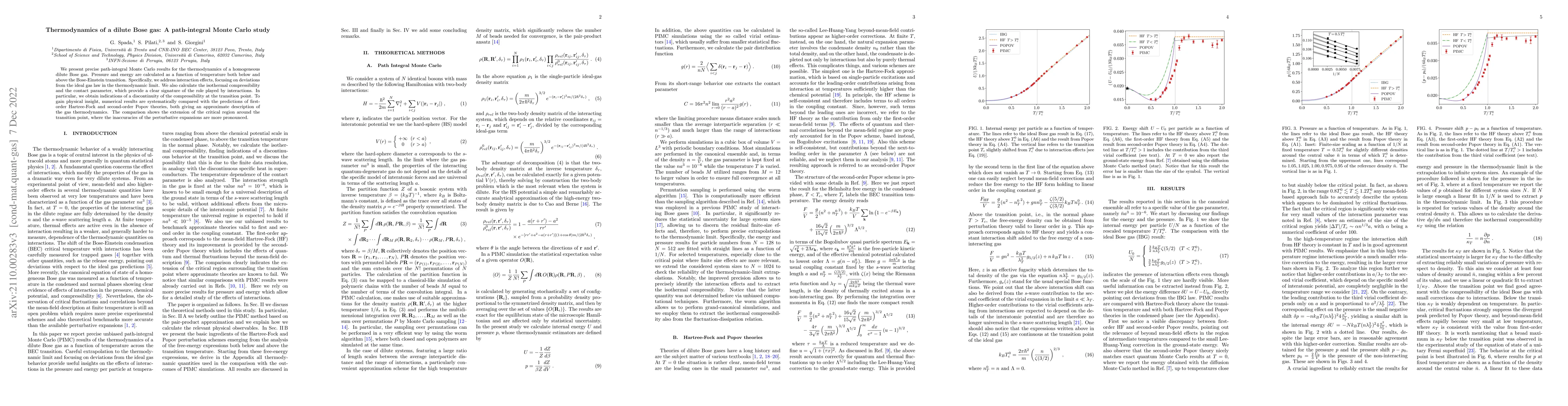 Thumbnail for Thermodynamics of a dilute Bose gas: A path-integral Monte Carlo study