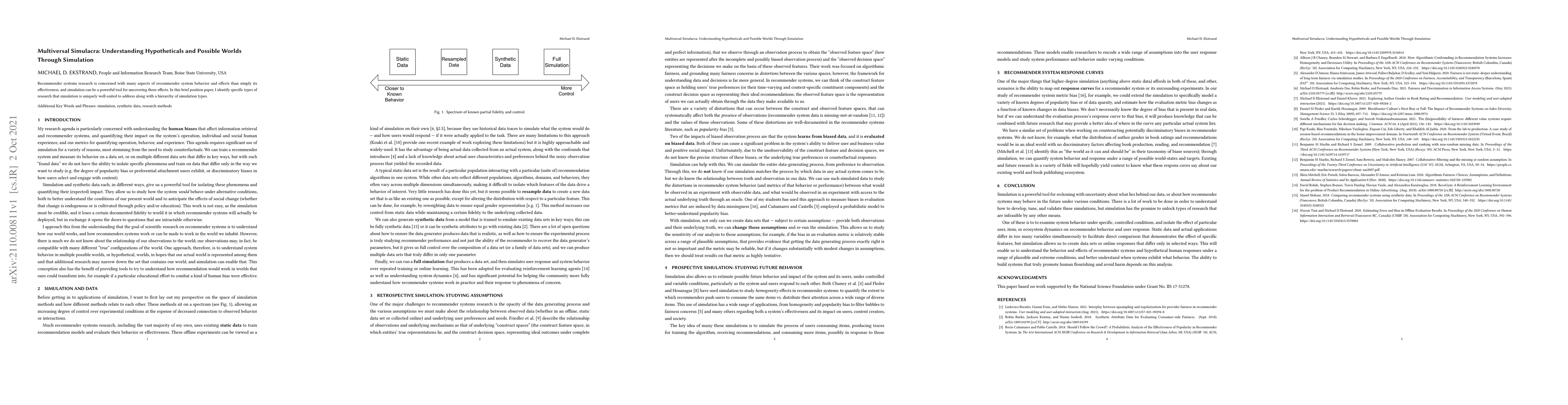 Thumbnail for Multiversal Simulacra: Understanding Hypotheticals and Possible Worlds
  Through Simulation