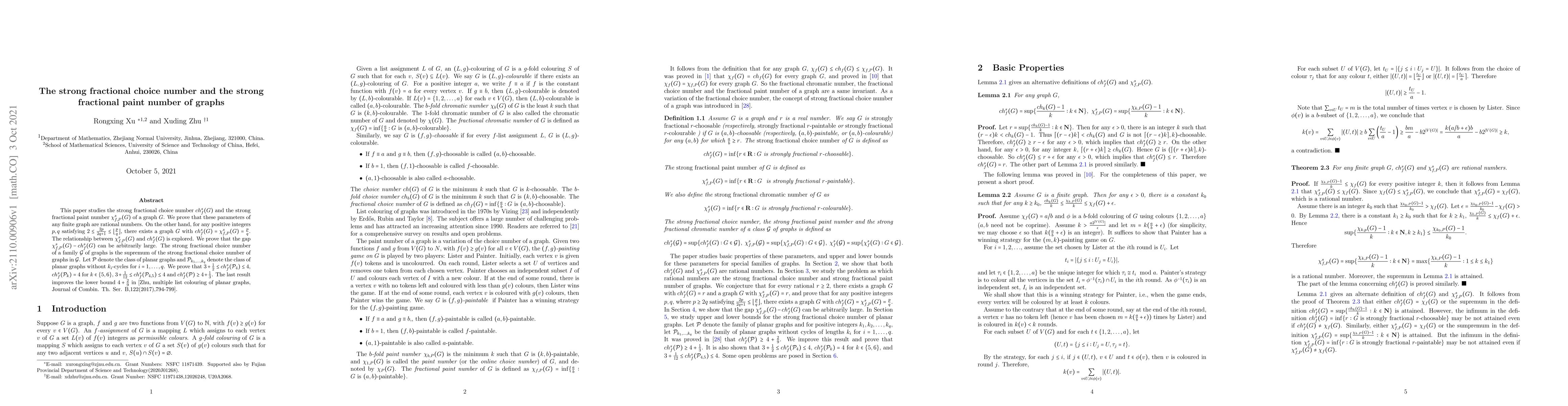 Thumbnail for The strong fractional choice number and the strong fractional paint
  number of graphs