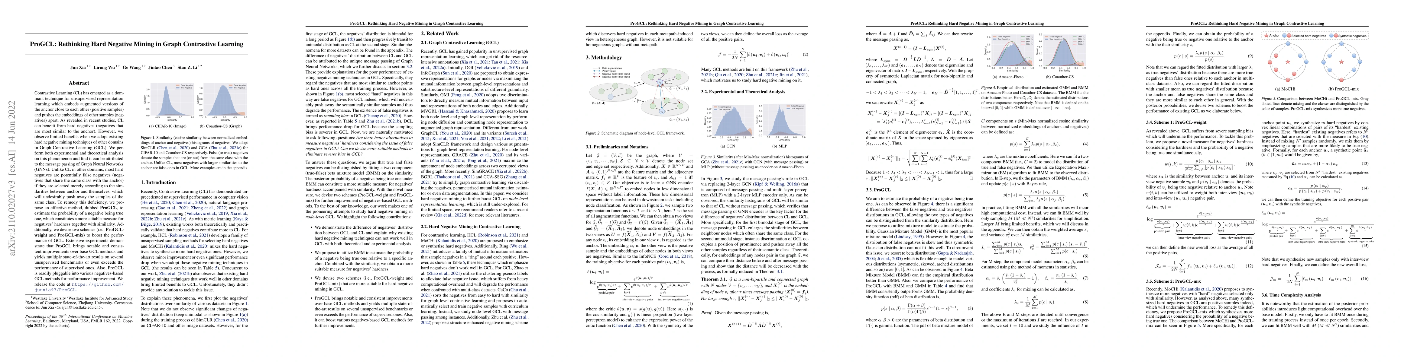 Thumbnail for ProGCL: Rethinking Hard Negative Mining in Graph Contrastive Learning