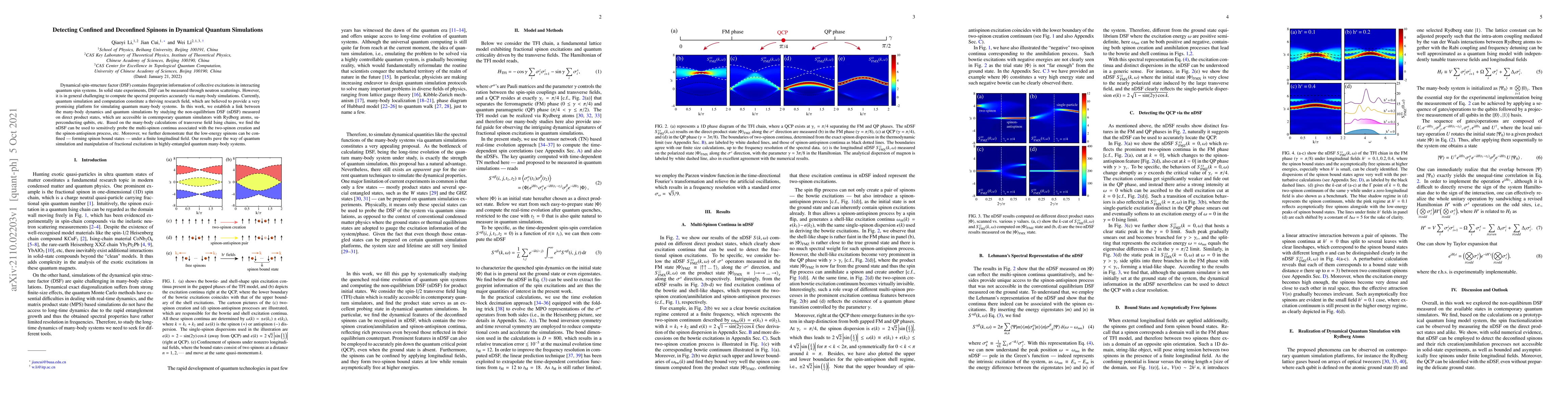 Thumbnail for Detecting Confined and Deconfined Spinons in Dynamical Quantum
  Simulations
