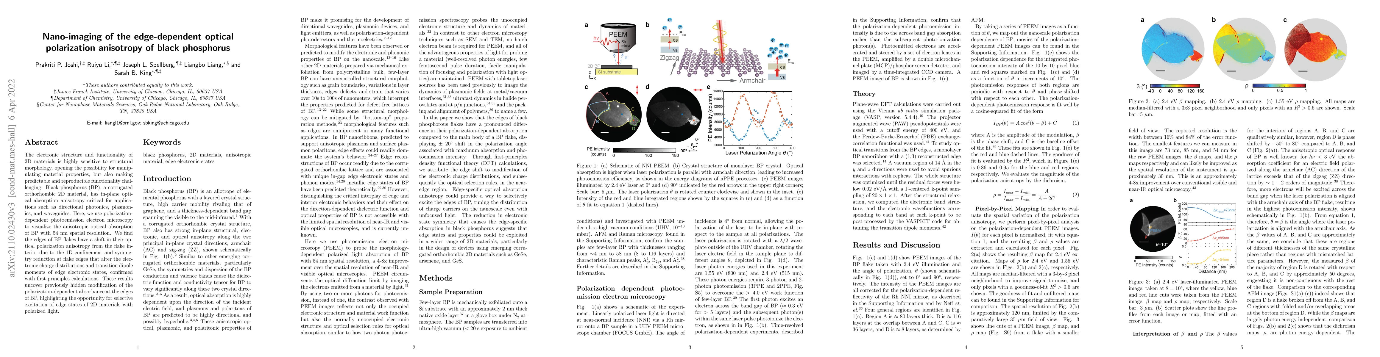 Thumbnail for Nano-imaging of the edge-dependent optical polarization anisotropy of
  black phosphorus