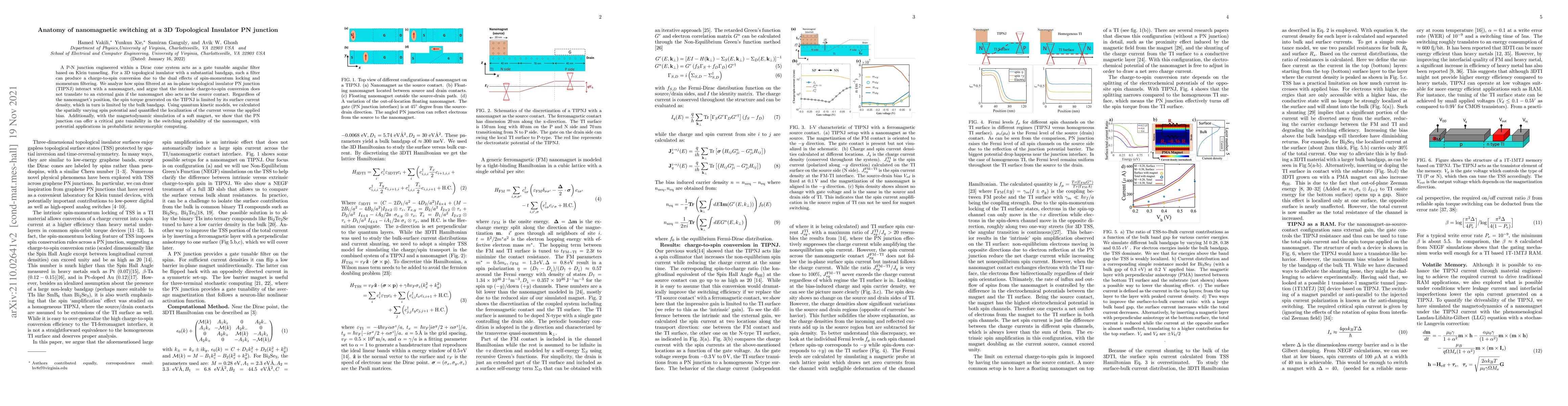 Thumbnail for Anatomy of nanomagnetic switching at a 3D Topological Insulator PN
  junction