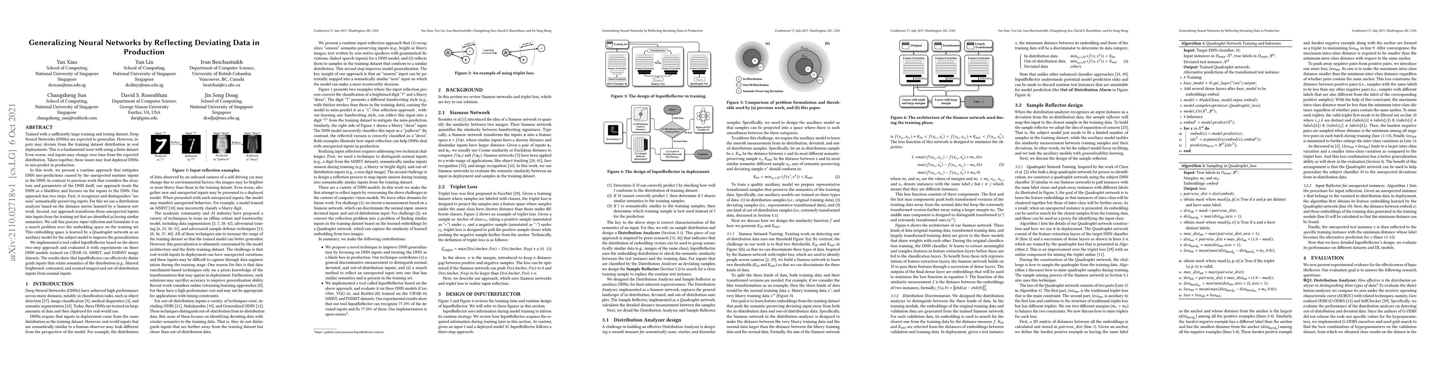 Thumbnail for Generalizing Neural Networks by Reflecting Deviating Data in Production