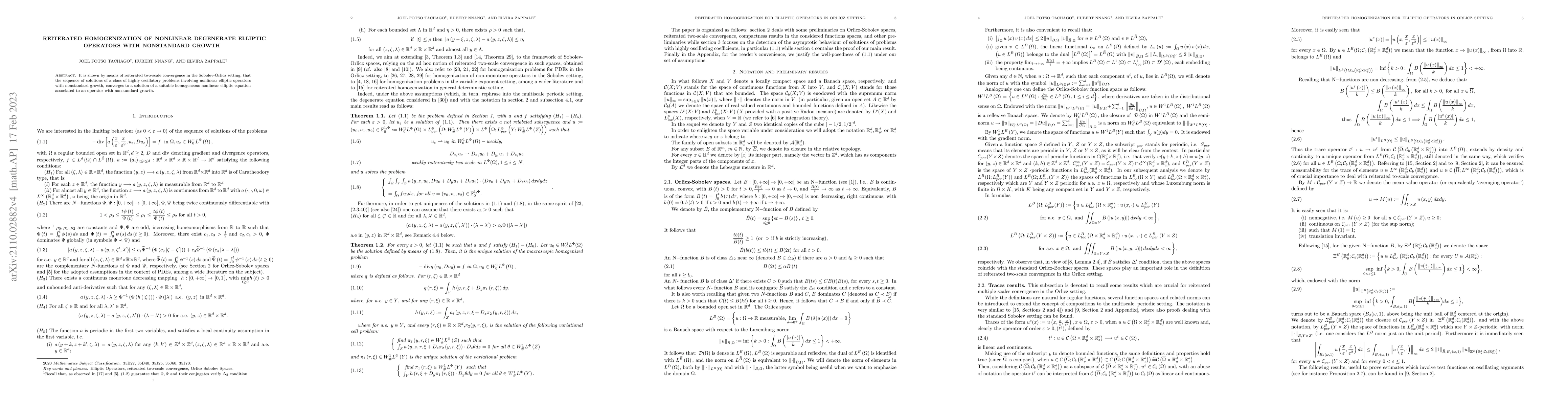 Thumbnail for Reiterated Homogenization of nonlinear degenerate elliptic operators
  with nonstandard growth