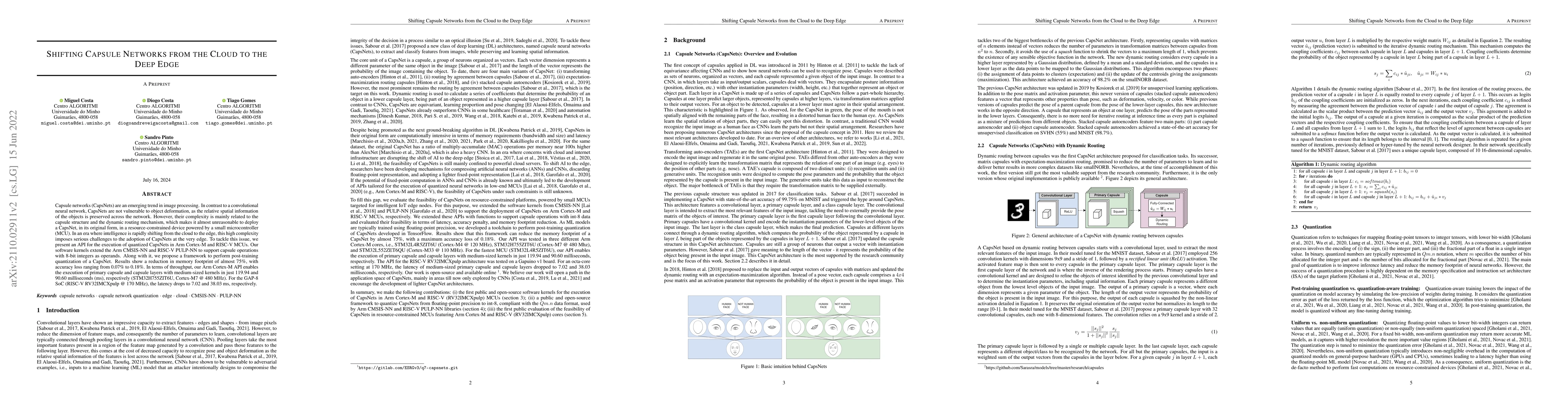 Thumbnail for Shifting Capsule Networks from the Cloud to the Deep Edge