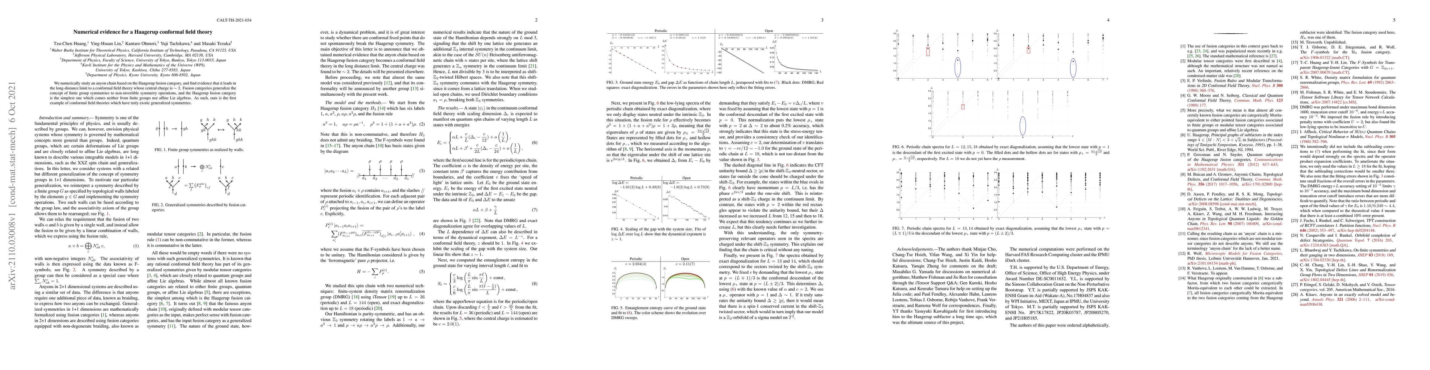 Thumbnail for Numerical evidence for a Haagerup conformal field theory