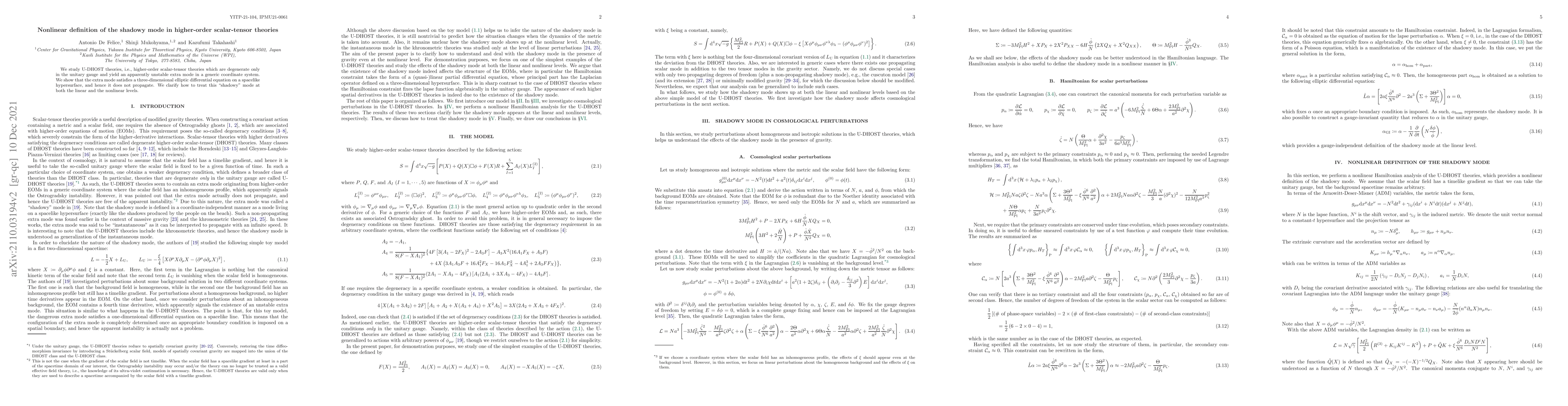 Thumbnail for Nonlinear definition of the shadowy mode in higher-order scalar-tensor
  theories
