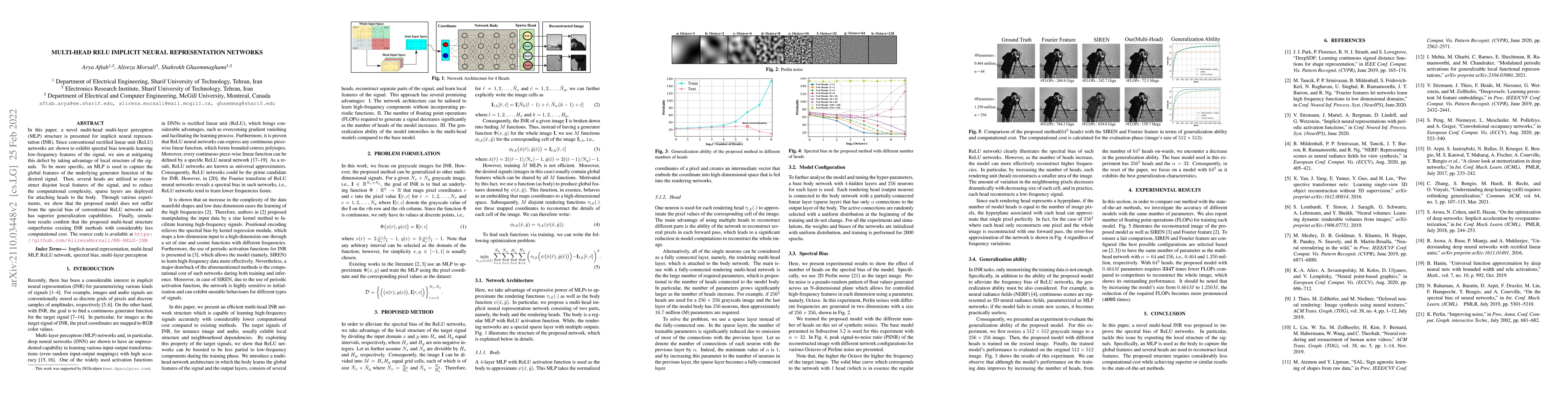 Thumbnail for Multi-Head ReLU Implicit Neural Representation Networks