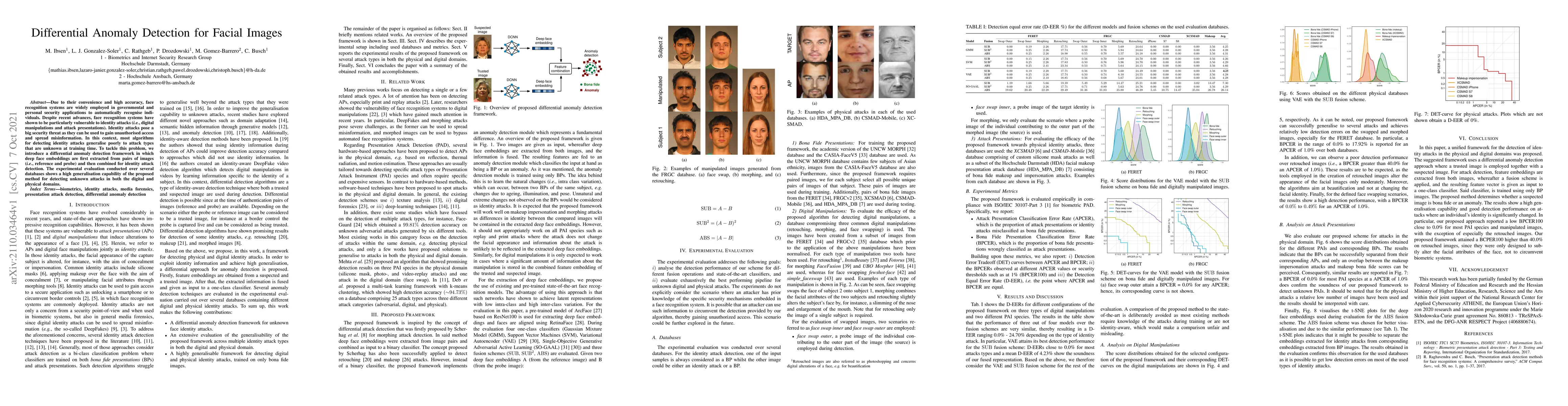 Thumbnail for Differential Anomaly Detection for Facial Images