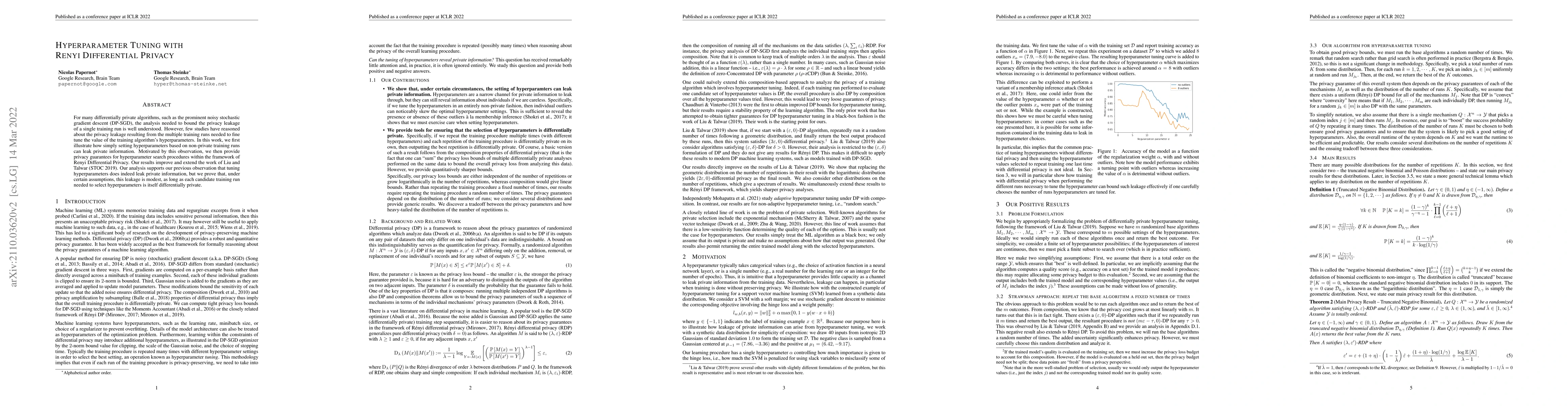 Thumbnail for Hyperparameter Tuning with Renyi Differential Privacy