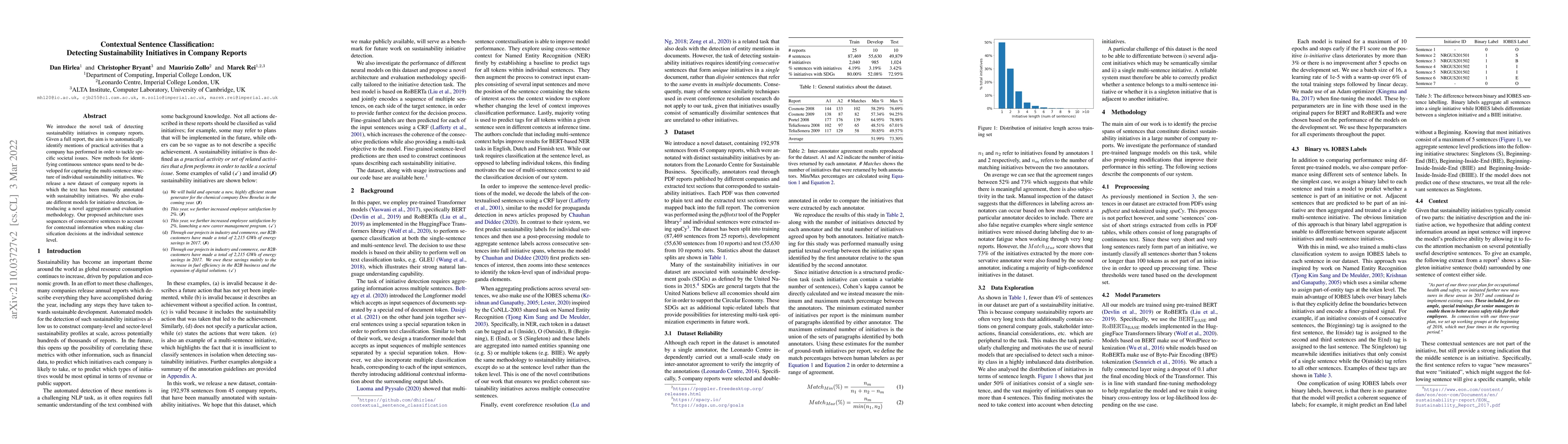 Thumbnail for Contextual Sentence Classification: Detecting Sustainability Initiatives
  in Company Reports