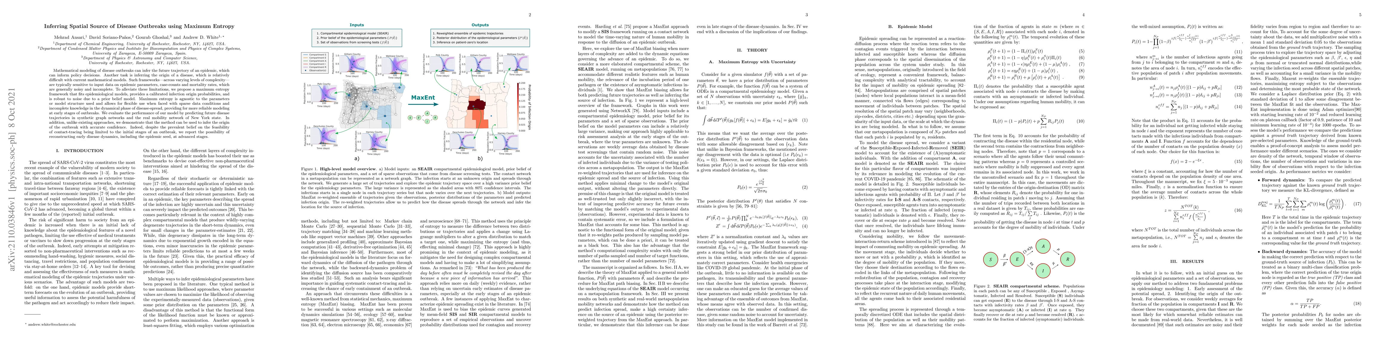 Thumbnail for Inferring Spatial Source of Disease Outbreaks using Maximum Entropy