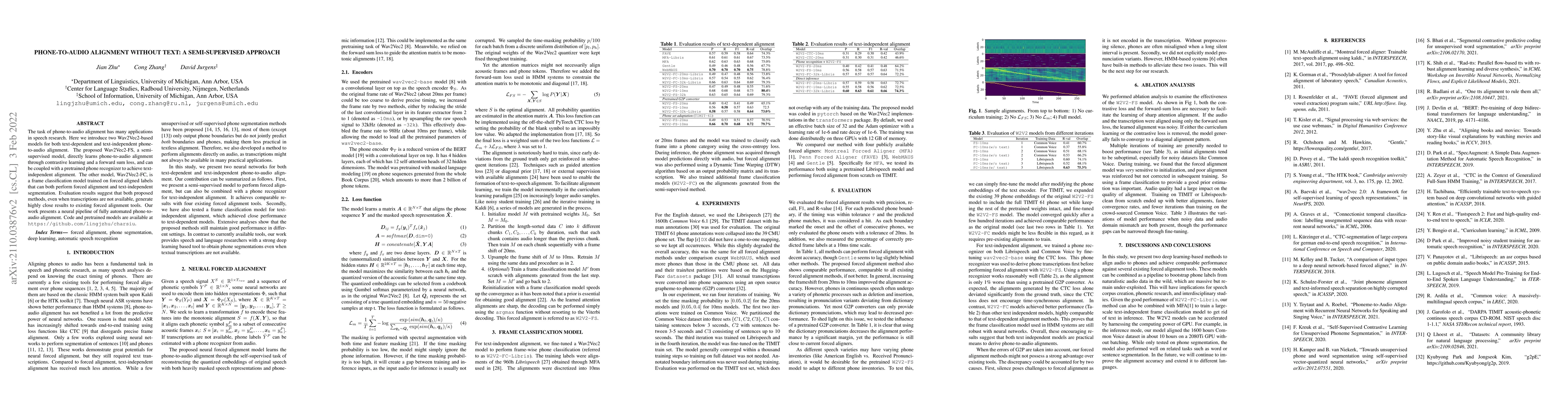 Thumbnail for Phone-to-audio alignment without text: A Semi-supervised Approach