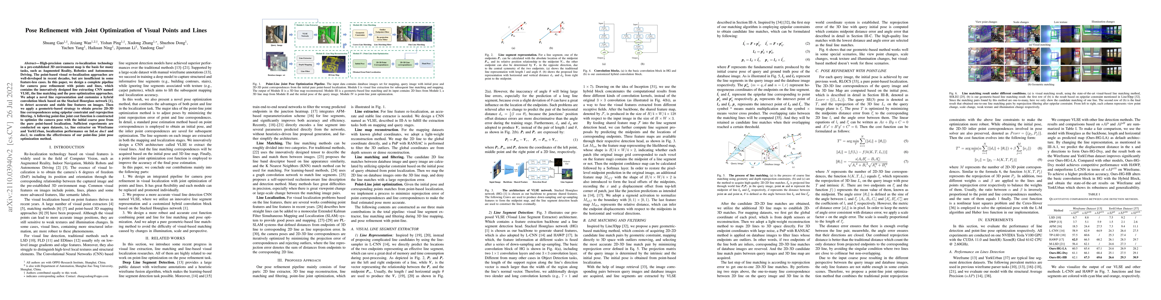 Thumbnail for Pose Refinement with Joint Optimization of Visual Points and Lines