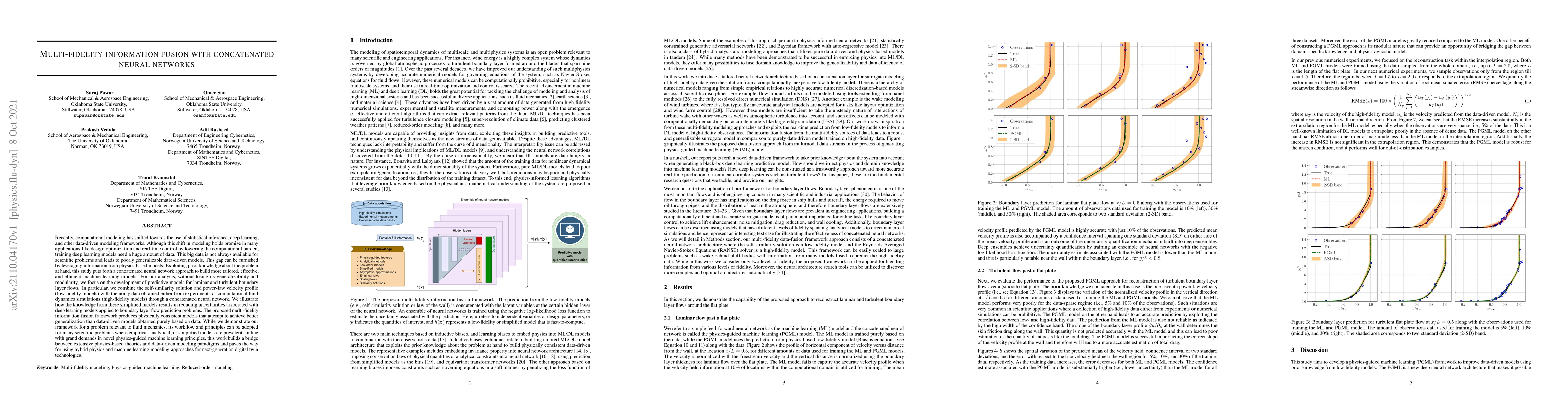 Thumbnail for Multi-fidelity information fusion with concatenated neural networks