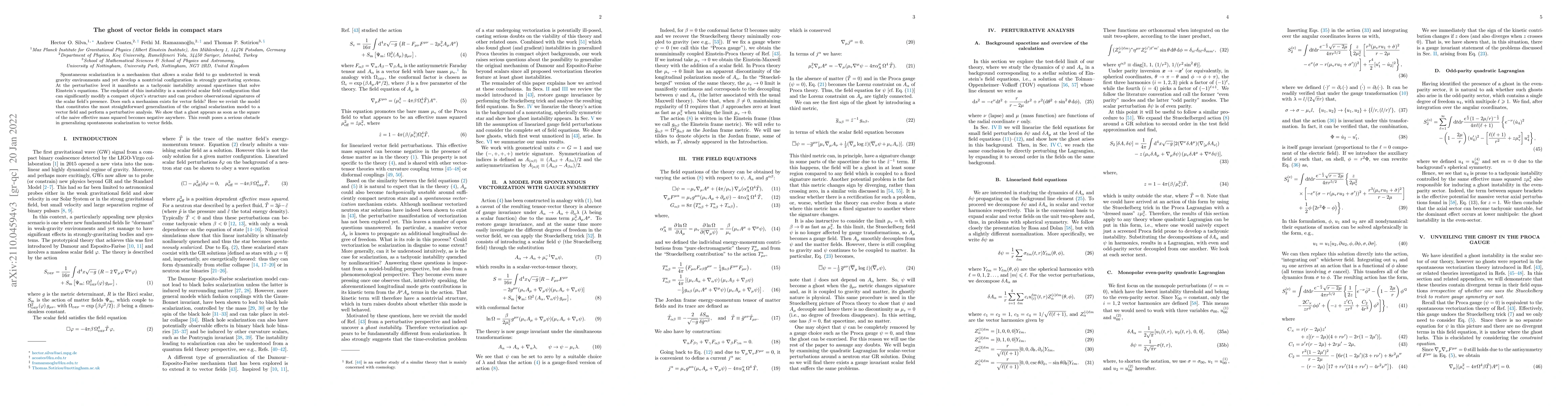 Thumbnail for The ghost of vector fields in compact stars