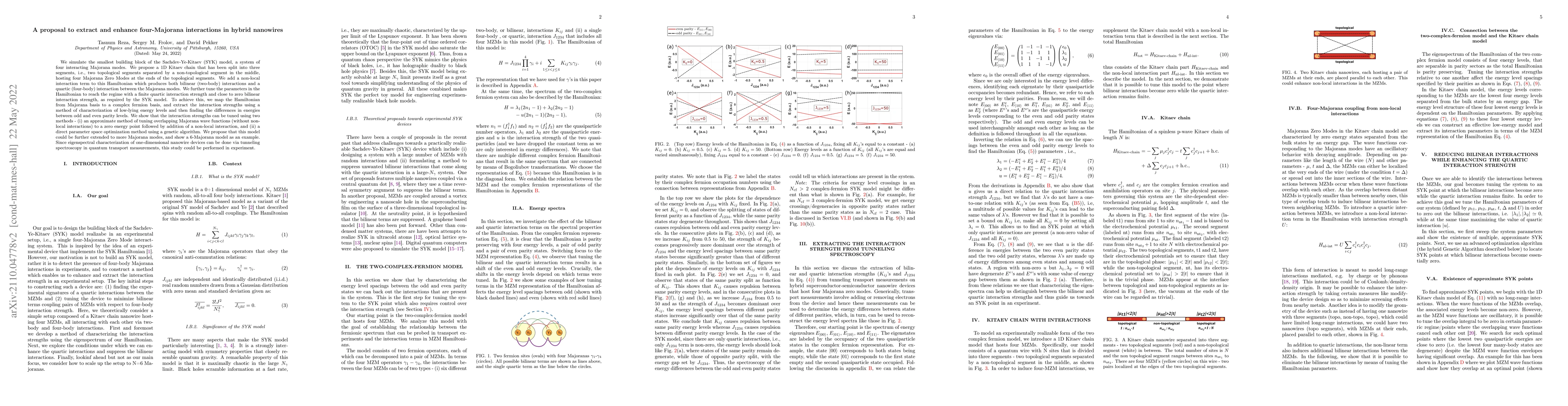 Thumbnail for A proposal to extract and enhance four-Majorana interactions in hybrid
  nanowires