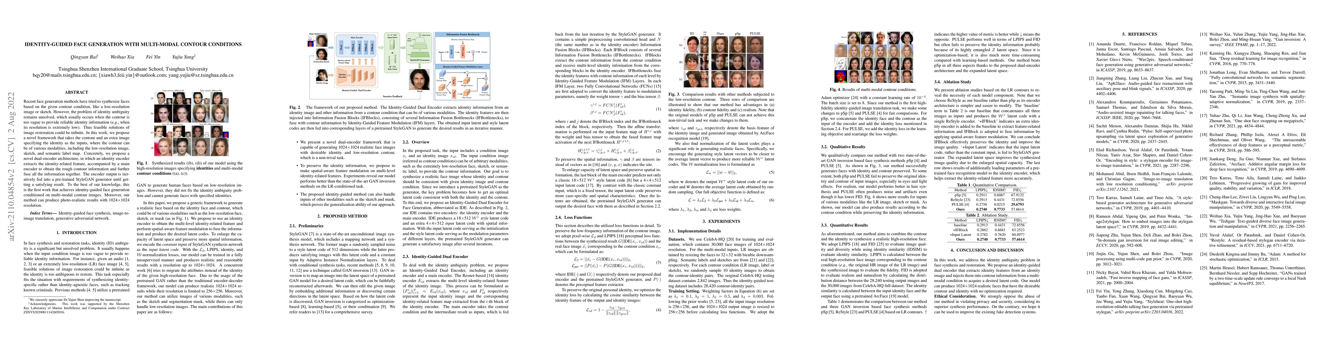 Thumbnail for Identity-guided Face Generation with Multi-modal Contour Conditions