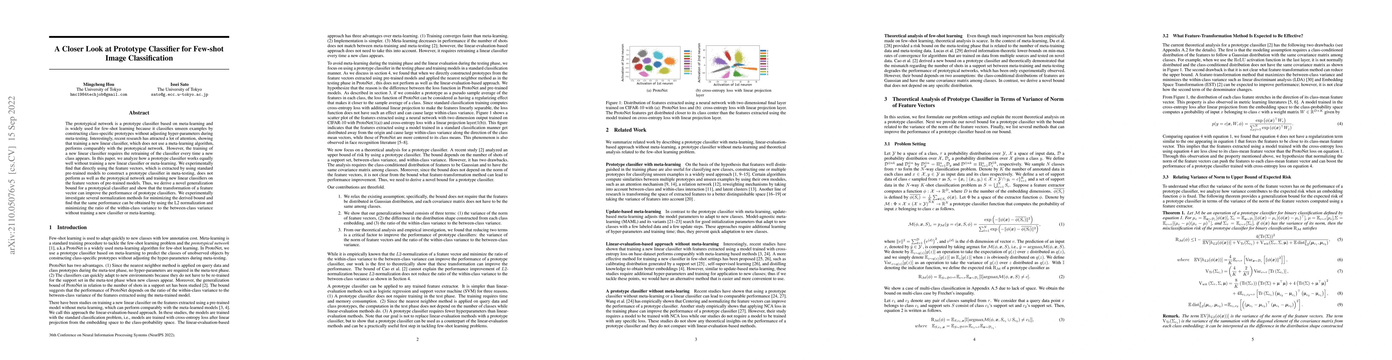 Thumbnail for A Closer Look at Prototype Classifier for Few-shot Image Classification