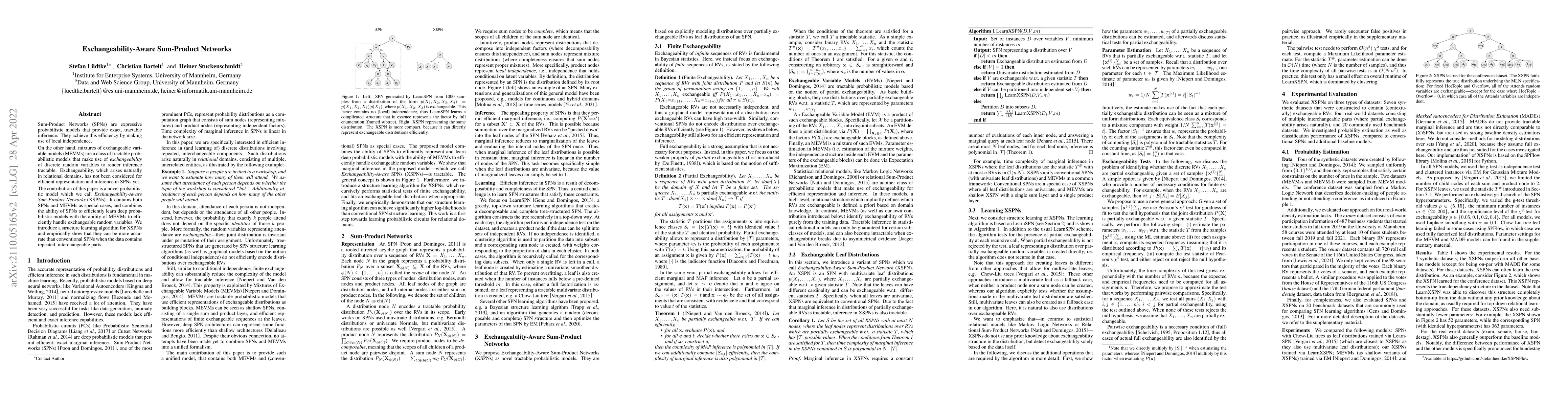 Thumbnail for Exchangeability-Aware Sum-Product Networks