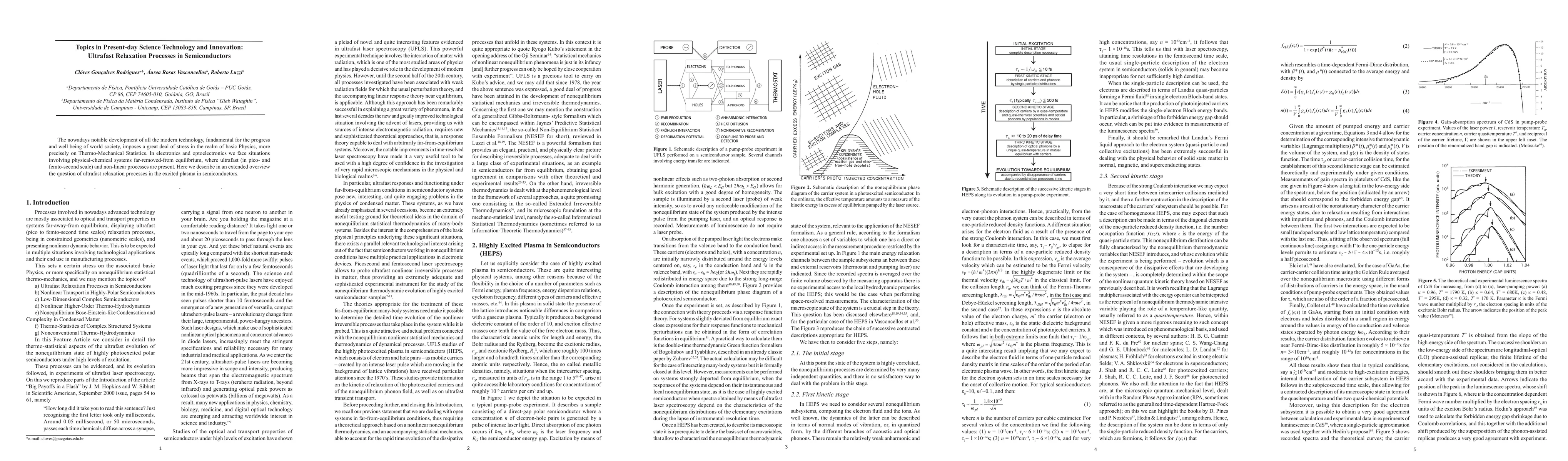 Thumbnail for Topics in Present-Day Science Technology and Innovation: Ultrafast
  Relaxation Processes in Semiconductors