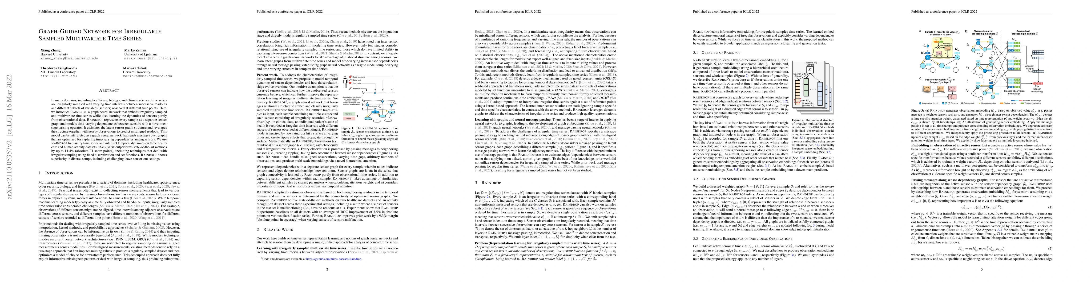 Thumbnail for Graph-Guided Network for Irregularly Sampled Multivariate Time Series