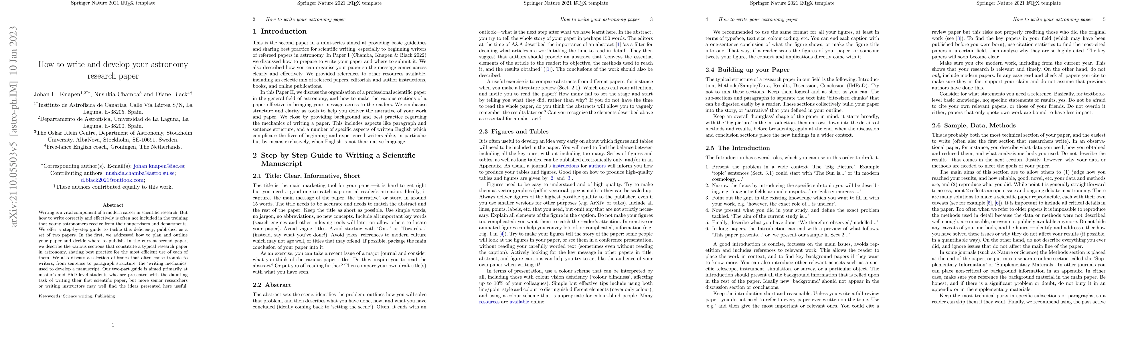 Thumbnail for How to write and develop your astronomy research paper