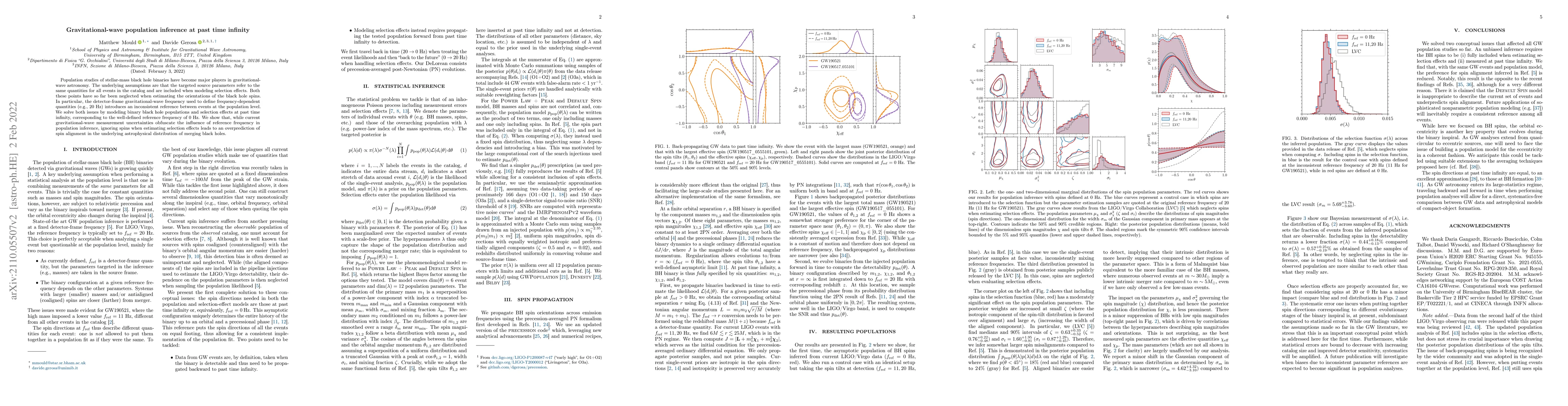 Thumbnail for Gravitational-wave population inference at past time infinity