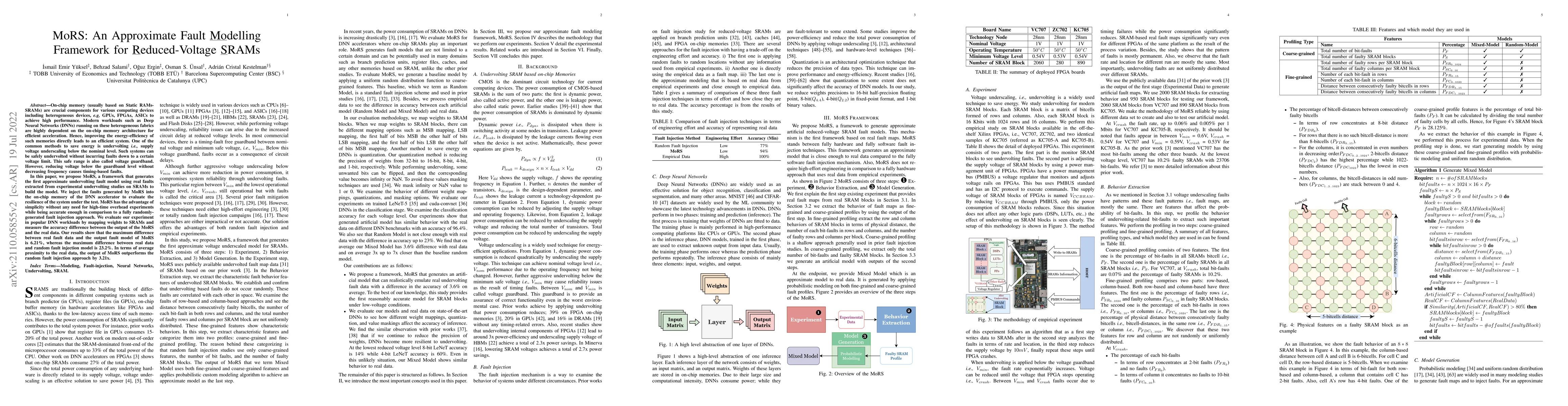 Thumbnail for MoRS: An Approximate Fault Modelling Framework for Reduced-Voltage SRAMs