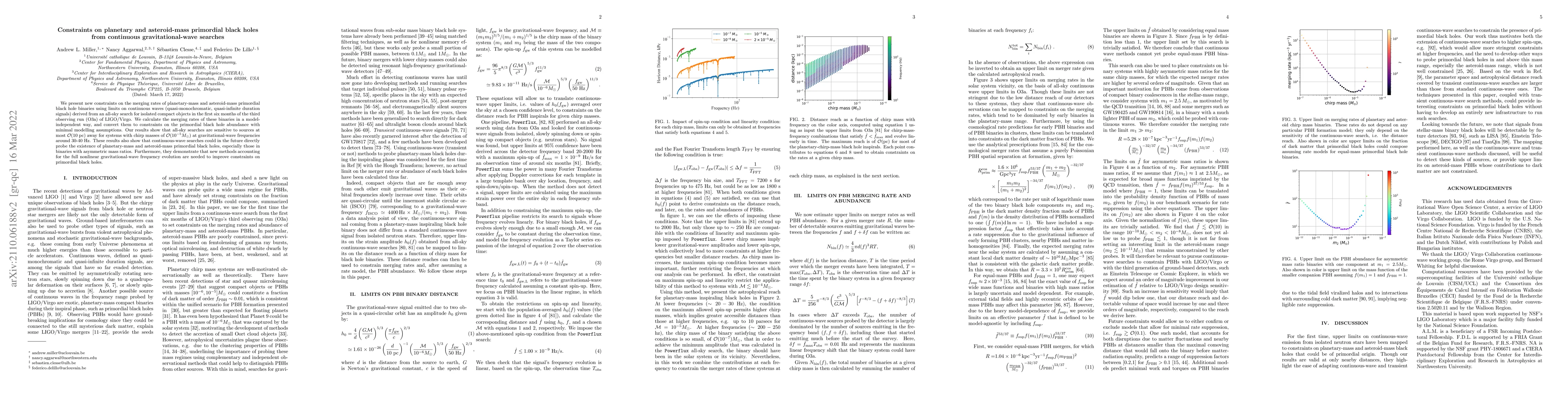 Thumbnail for Constraints on planetary and asteroid-mass primordial black holes from
  continuous gravitational-wave searches