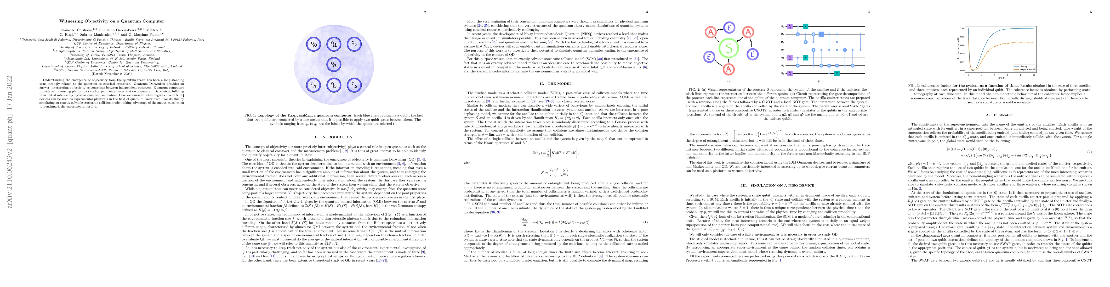 Thumbnail for Witnessing Objectivity on a Quantum Computer