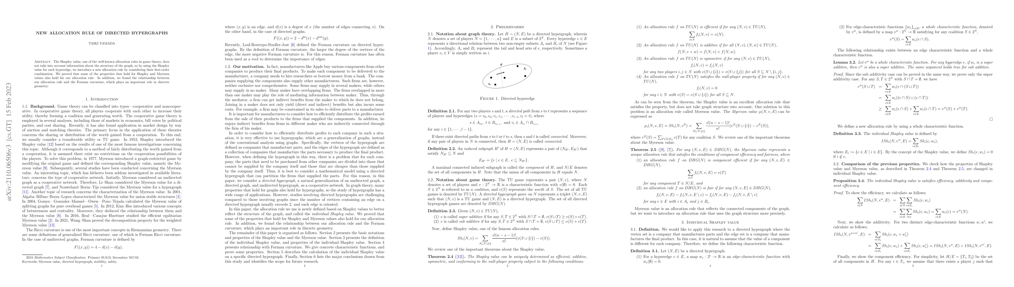 Thumbnail for New allocation rule of directed hypergraphs