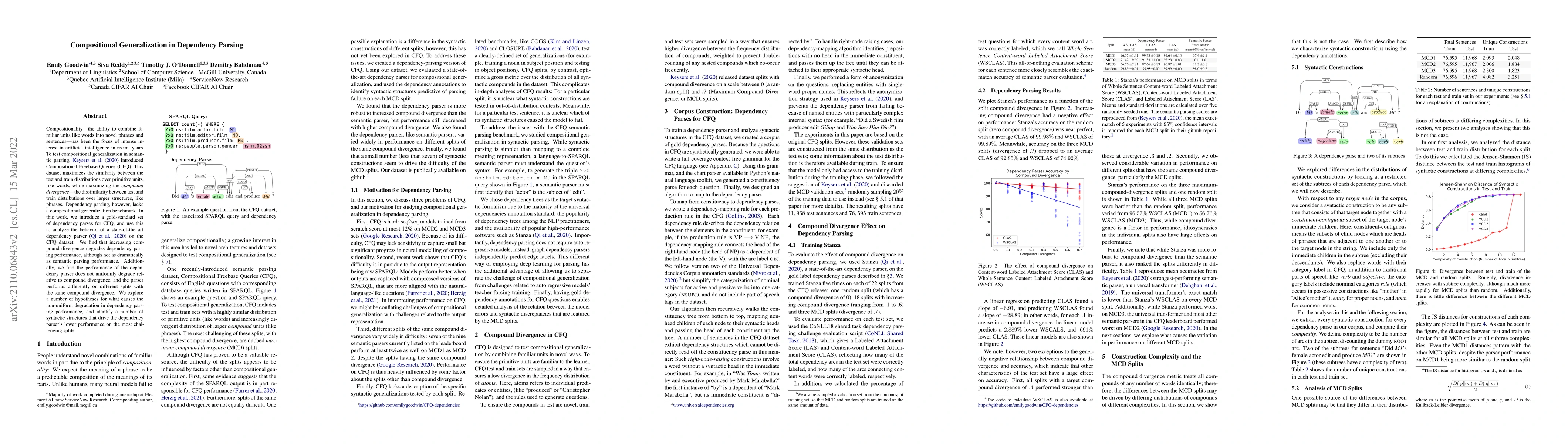 Thumbnail for Compositional Generalization in Dependency Parsing