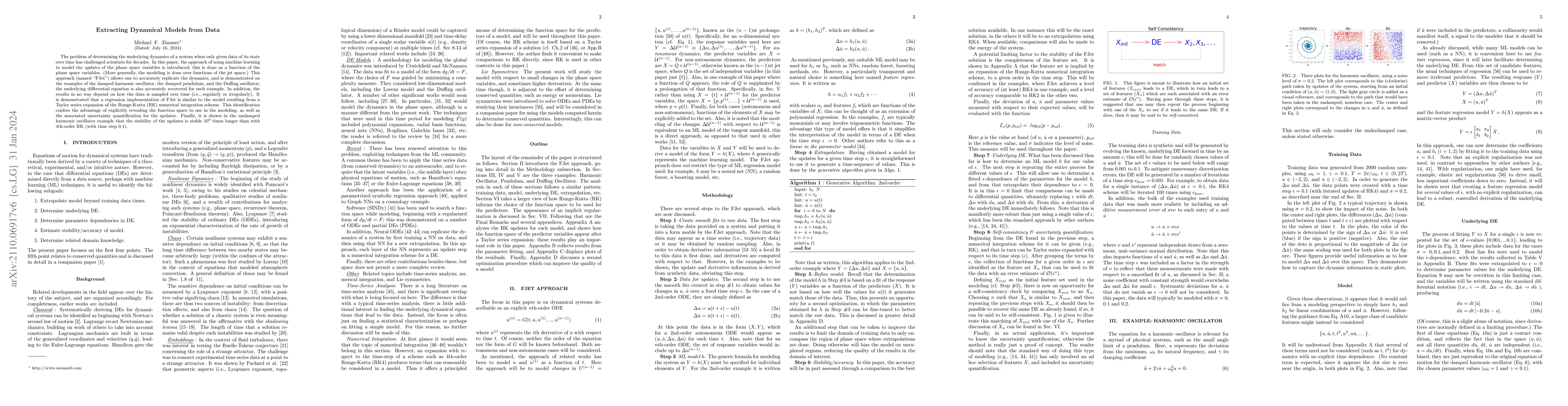 Thumbnail for Extracting Dynamical Models from Data