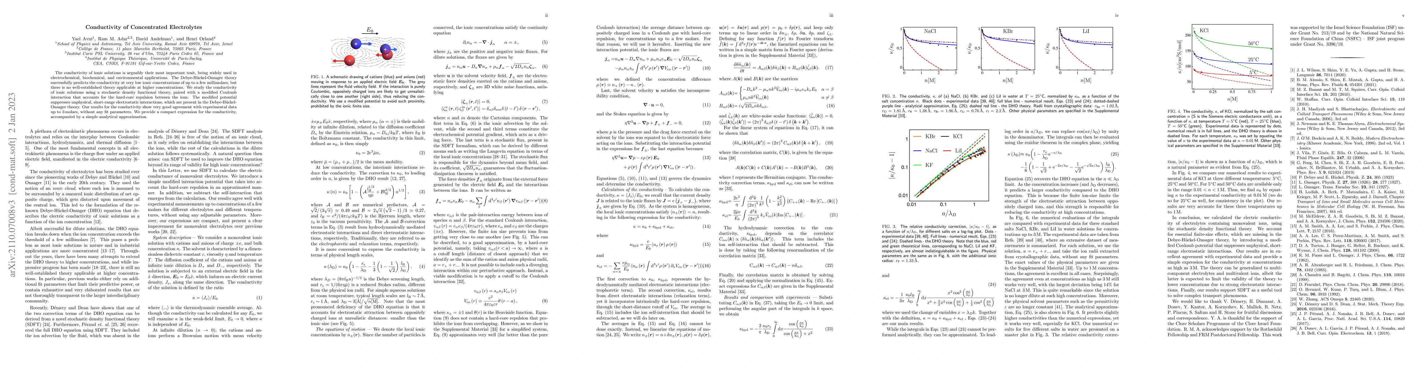 Thumbnail for Conductivity of Concentrated Electrolytes