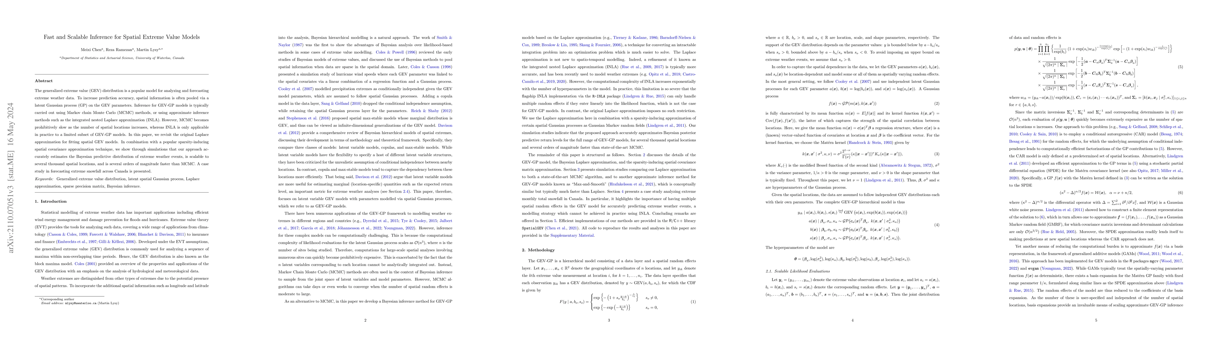 Thumbnail for Fast and Scalable Inference for Spatial Extreme Value Models