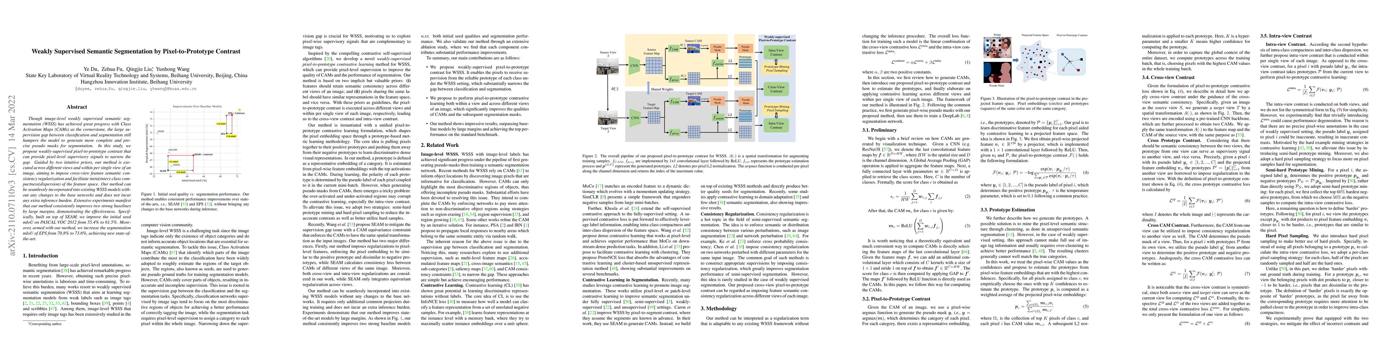 Thumbnail for Weakly Supervised Semantic Segmentation by Pixel-to-Prototype Contrast