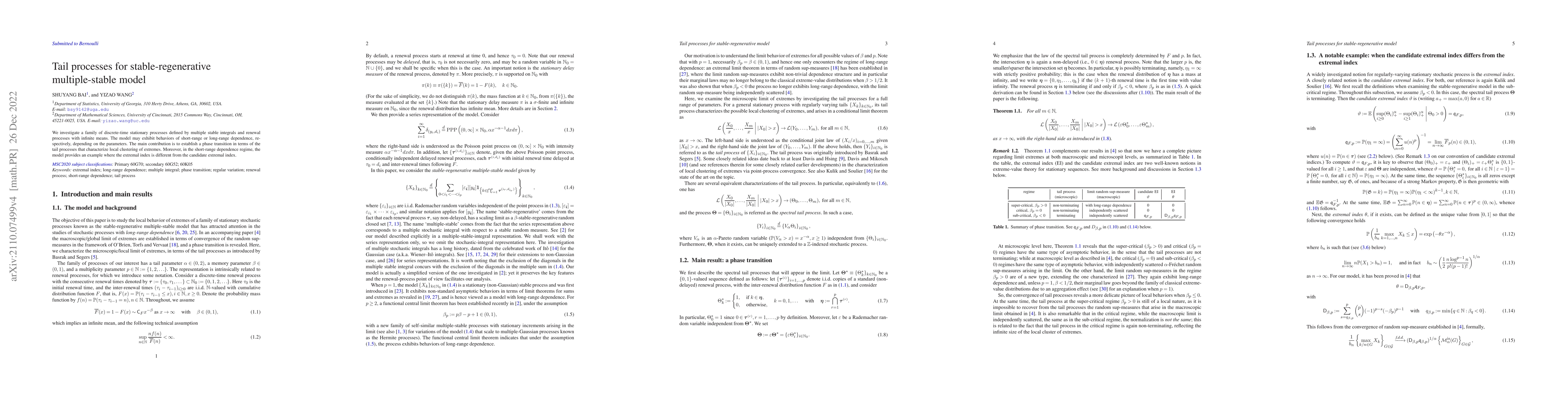 Thumbnail for Tail processes for stable-regenerative multiple-stable model